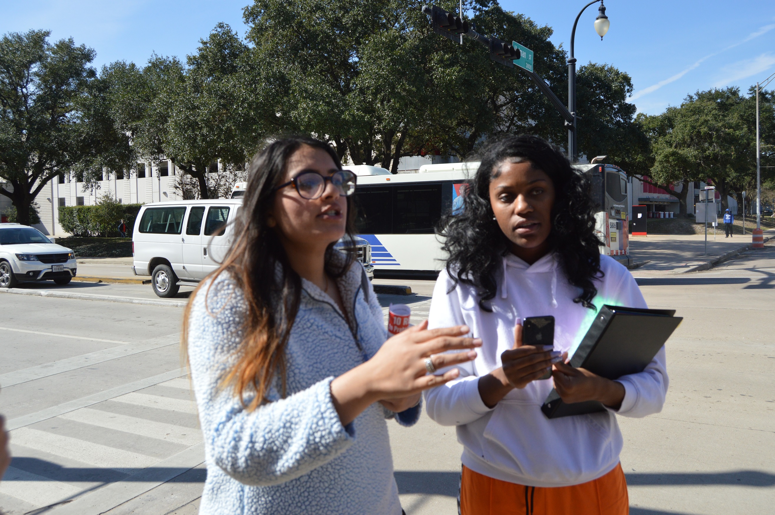 Women Argue with TFP Student Action